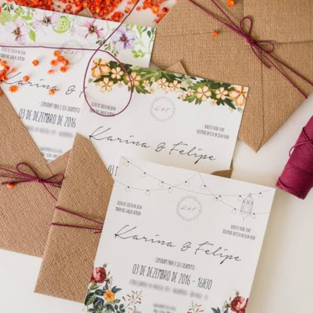 CONVITE DE CASAMENTO